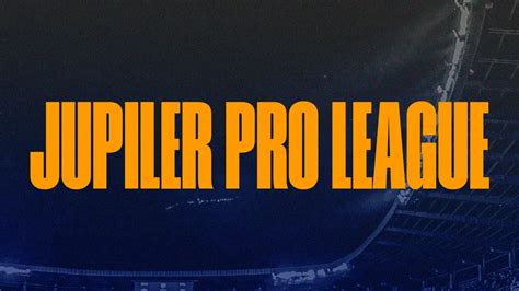 Wedden op Jupiler Pro League 